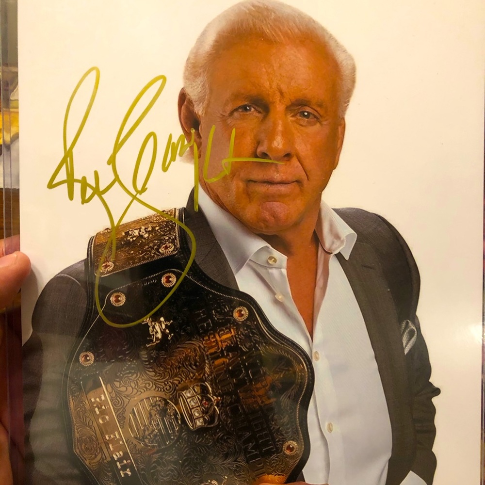 Ric Flair the Legend hand signed ✍🏼